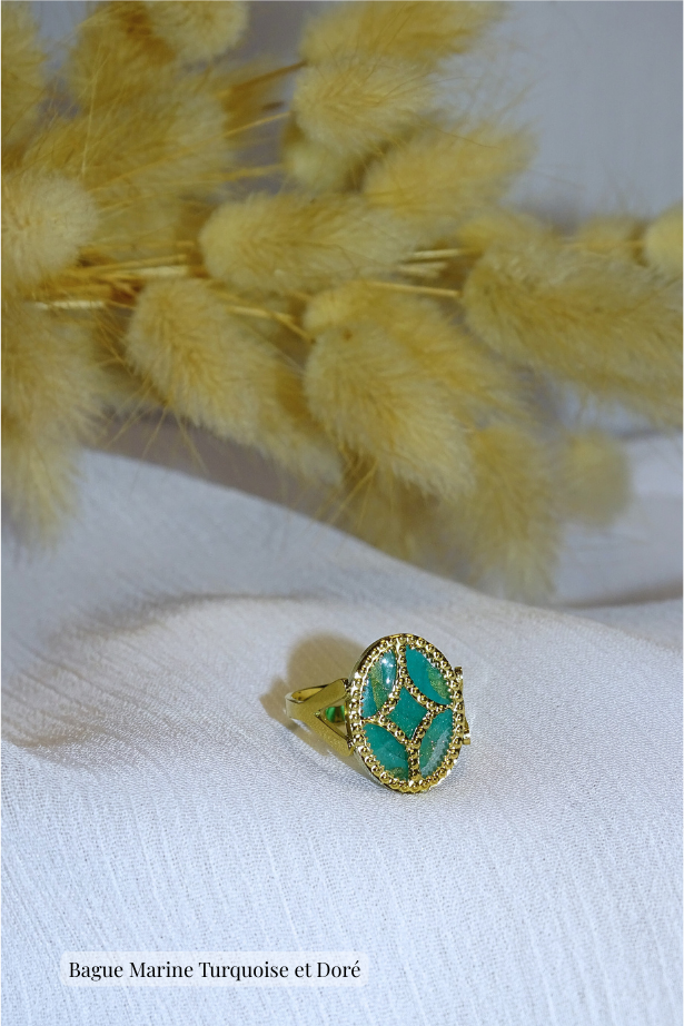 Bague Marine Taline Création